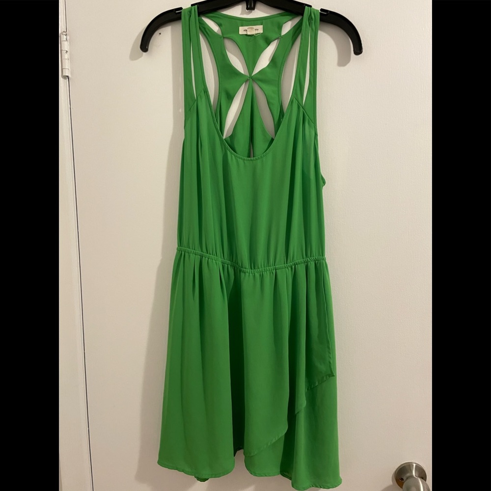Silence + Noise 🔅 Emerald Summer Dress 🔅 US L
